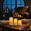Ikodm LED svíčky, sada 3 kusů, vyrobené z parafínového Náhled obrázku produktu 6