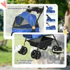PawHut hondenwagen, kinderwagen voor kleine honden, Productafbeelding-voorbeeld 6