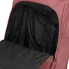 Close-up view of the interior of an open pink backpack. Voir les images du produit