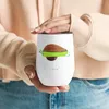 Mr. & Mrs. Panda Thermo Becher Avocado Yoga - Weiß - Produktbild-Vorschau 4