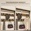HOMCOM Garderobenständer mit Schuhregal Kleiderständer mit Produktbild-Vorschau 5