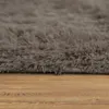 Hochflor Teppich Rund Wohnzimmer Shaggy Langflor Kunstfell Produktbild-Vorschau 3