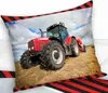 Czerwony traktor - dwustronny komplet pościeli, traktor Podgląd zdjęcia produktu 2