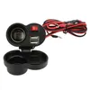 D72C Motorrad Steckdose 2in1 – USB Ladegerät & Produktbild-Vorschau 3