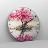 Wanduhr - Rund - Glasuhr - Baum Abstraktion - 40x40cm - Produktbild-Vorschau 4