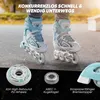 Apollo Super Blades X Pro Inlineskates - White/Mint - L - Produktbild-Vorschau 5