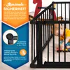 KIDUKU® 7,2 Meter Laufgitter schwarz XXL klappbar inkl. Produktbild-Vorschau 5