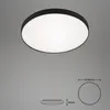 Lampada da bagno a LED Lampada da soffitto IP44 13W nero Anteprima dell’immagine prodotto 2