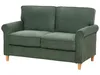 BELIANI Sofa ciemnozielona sztruksowa 2-osobowa sprężyny Podgląd zdjęcia produktu 4