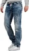 Cipo & Baxx Herren Regular Fit Jeans Stonewashed CD148 Blue Produktbild-Vorschau 3