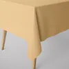 SCHÖNER LEBEN. Tischdecke Leinenlook uni pastell gelb div. Produktbild-Vorschau 1
