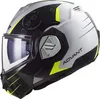 LS2 FF906 Advant Codex Klapphelm, weiß/schwarz, XS (53/54) Produktbild-Vorschau 3