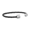 cai Armband Leder olivenblattgegerbt  schwarz Stahl Produktbild-Vorschau 2