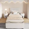 Letto imbottito 90x200 cm, letto per bambini/ragazzi con Anteprima dell’immagine prodotto 12