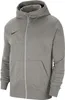 A grey Nike hoodie for children, shown from the front. Anteprima dell’immagine prodotto