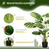 HOMCOM Plante artificielle, plante artificielle de 120 cm, Voir les images du produit 5
