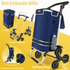 KESSER® Einkaufstrolley mit Kühlfach ideal für Stufen 56L Produktbild-Vorschau 10