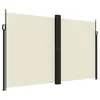 vidaXL Seitenmarkise Ausziehbar Creme 200x1200 cm Produktbild-Vorschau 13