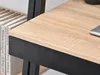 Bureau avec étagères VIOREL - noir / chêne sonoma Voir les images du produit 5