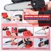 Mini-Kettensäge - 21V Akku-Astsäge - 15 cm Schwert - 2 Produktbild-Vorschau 3