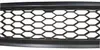 Rückansicht von Für Audi A4 8E B6 ab 2001-2005 Stoßstange Waben Gitter Mitte MATT SCHWARZ mit Fokus auf Befestigungselemente Podgląd zdjęcia produktu