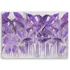 Leinwandbild Lila Bananenblätter 100x70 Feeby Violett bild Produktbild-Vorschau 3
