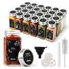 CLP 24er Set Gewürzgläser eckig 120ml Streueinsätze Produktbild-Vorschau 1