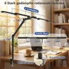 Monitor Lampe Schwarz LED Schreibtischlampe mit Klemme und Produktbild-Vorschau 2