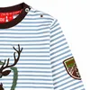 BONDI Baby Jungen Langarmshirt "Hirsch" 91776 | Stripe Produktbild-Vorschau 7