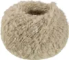 A ball of fluffy, cream-colored yarn. Produktbild-Vorschau