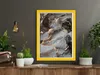 MG Design rám na obrazy 40 x 60 cm - farba žltá, z dreva, s Náhľad obrázku produktu 3