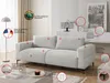 Cardea - Moderne Polstergarnitur 3+2+1 in Bubble-Optik aus Produktbild-Vorschau 9