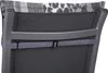 Close-up view of the back of a chair cushion with a patterned top and mesh fabric below. Produktbild-Vorschau