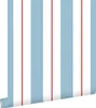 ESTAhome behang strepen blauw en rood 0.53 x 10.05 m Productafbeelding-voorbeeld 1