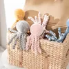 Nattou Lapidou Kuscheltier Oktopus altes rosa 25 cm Produktbild-Vorschau 4