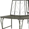 vidaXL Panchina a forma di albero semicircolare 160 cm in Anteprima dell’immagine prodotto 3