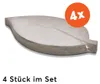 Blätter 2 Paar Tritt-Steine 35x18 cm Produktbild-Vorschau 7