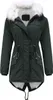 ASKSA Damen Winterparka Mantel Warm Gefuettert Winter Jacke Produktbild-Vorschau 2