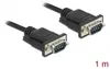 DELOCK RS-232 Kabel Seriell D-Sub9 1 m St/St mit Produktbild-Vorschau 3