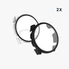 kwmobile 2x Glas Hülle für Garmin 18mm Forerunner 265S Produktbild-Vorschau 6