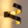 Delia »Delia« LED Wandlampe spiralförmige aus Metall in Produktbild-Vorschau 5