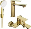 Mexen Royo R05 Badewannenset, Gold - 72203R05-50 Produktbild-Vorschau 1