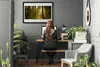 Bild 100x70 MDF-Rahmen Wandkunst Natur Wald Bäume Produktbild-Vorschau 3