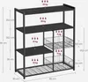 VASAGLE Küchenregal, Standregal mit 2 Metallkörben, 35 x 80 Produktbild-Vorschau 6