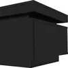 Sweiko TV-Wandschrank-Set, schwarzer TV-Schrank + schwarzer Produktbild-Vorschau 13