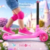 FableKids Kinderscooter Pink | Cityroller mit LED-Rädern | Produktbild-Vorschau 6