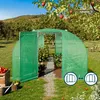 Serra Tunnel TOOLPORT con porta a battente, 4x8m telo in PE Anteprima dell’immagine prodotto 3