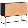 Kredens czarny 100x40x79,5 cm materiał drewnopochodny Podgląd zdjęcia produktu 9