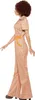 70's Authentiek Oranje Jumpsuit Damen Kostüm L Produktbild-Vorschau 2