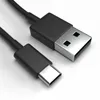 USB-C Ladekabel für ZTE MAX XL Schwarz 2 x 1 m Handy Produktbild-Vorschau 1